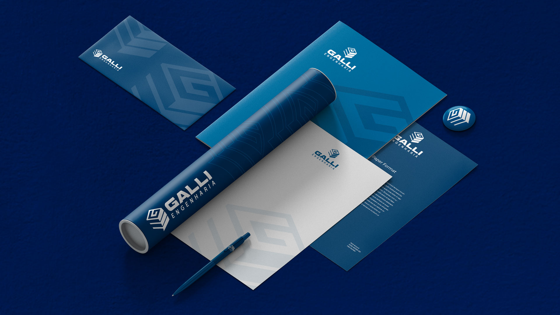 Galli Engenharia, Identidade visual, branding e site